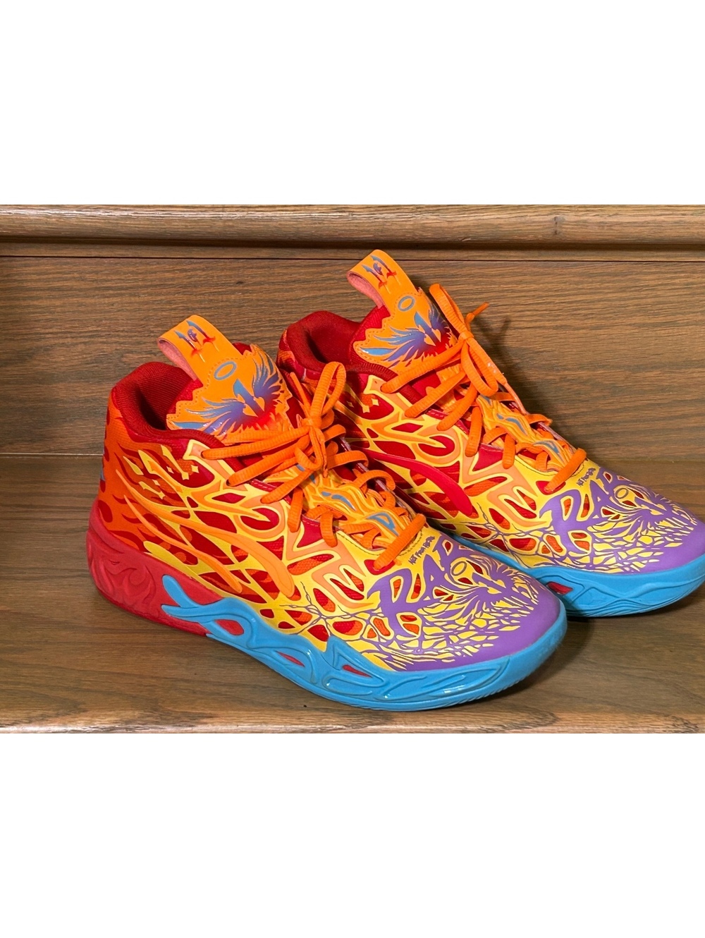 PUMA LaMelo Ball MB.04 Phoenix Men’s Size 8 Basketball Shoes 311308-01 Rare